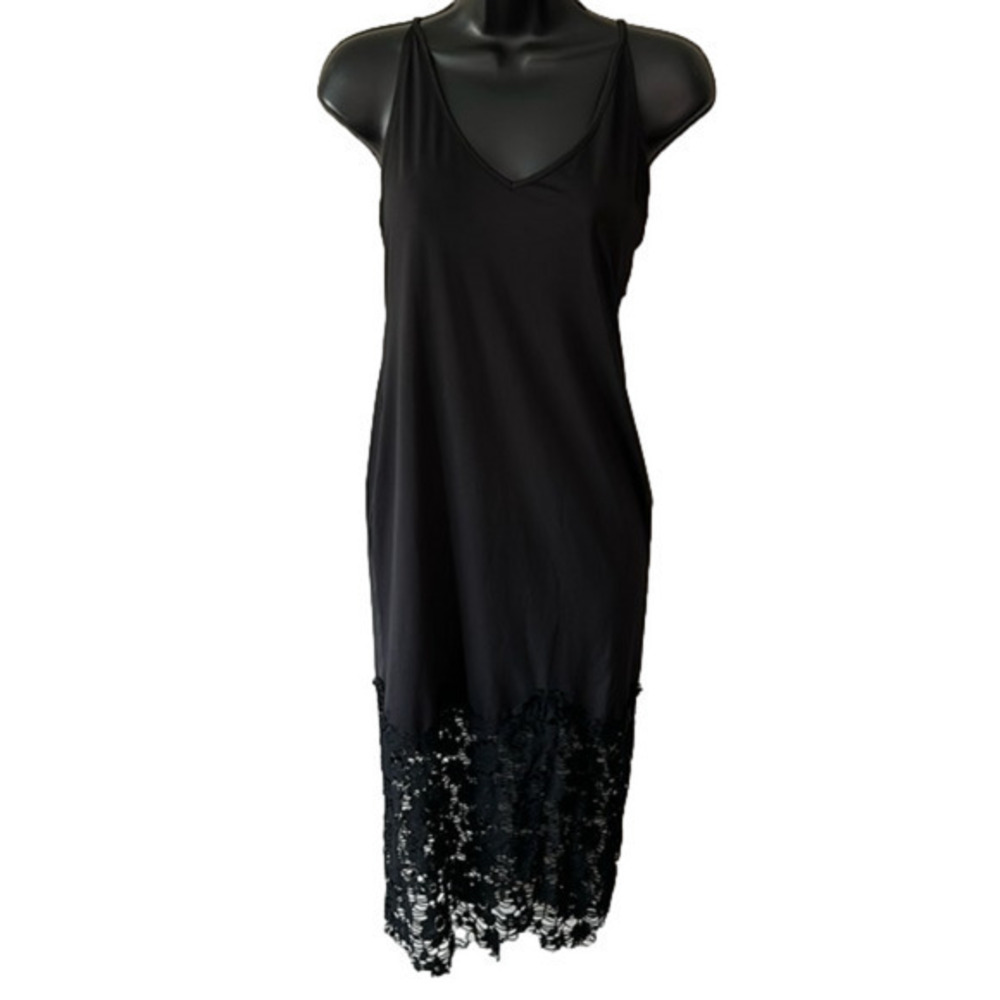 Free People laced Bodycon Slip Dress Medium Nwot Small
